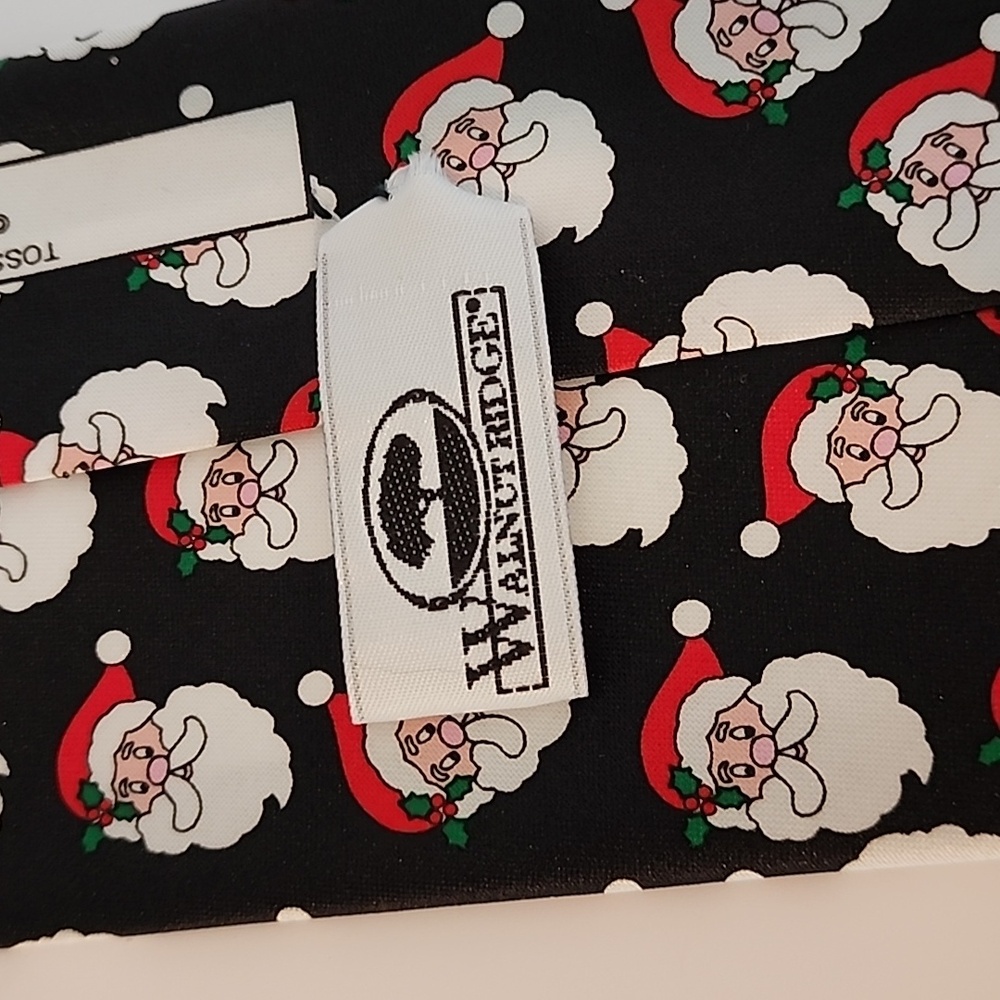 Walnut Ridge Santa Claus Patterned Tie - Picture 3 of 5